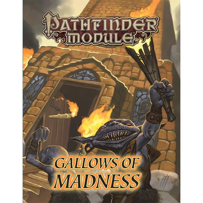 PZO9552 Gallows Of Madness Pathfinder RPG Module Paizo