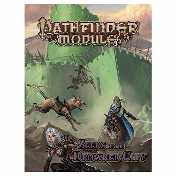 PZO9553 Seers Of The Drowned City Pathfinder Module Paizo