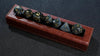 Kickstarter Dice - Natural Labradorite DND Gem Dice Set - Ring of Order