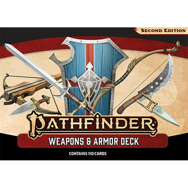 Pathfinder: Weapons & Armor Deck – Open Gaming Store
