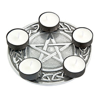 5 Point Pentagram T-Light Holder