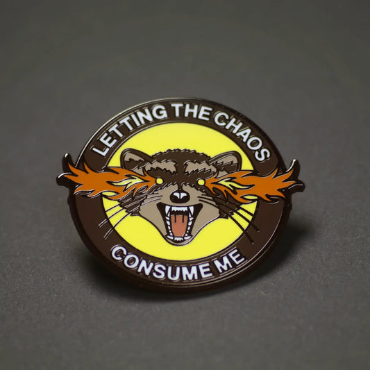 Chaos Enamel Pin | TTRPG & Gamer Lapel Pin by 1985 Games