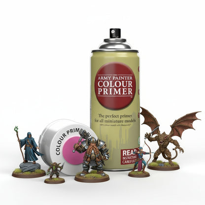 Army Painter Colour Primer: Pixie Pink - Spray Primer for Miniatures