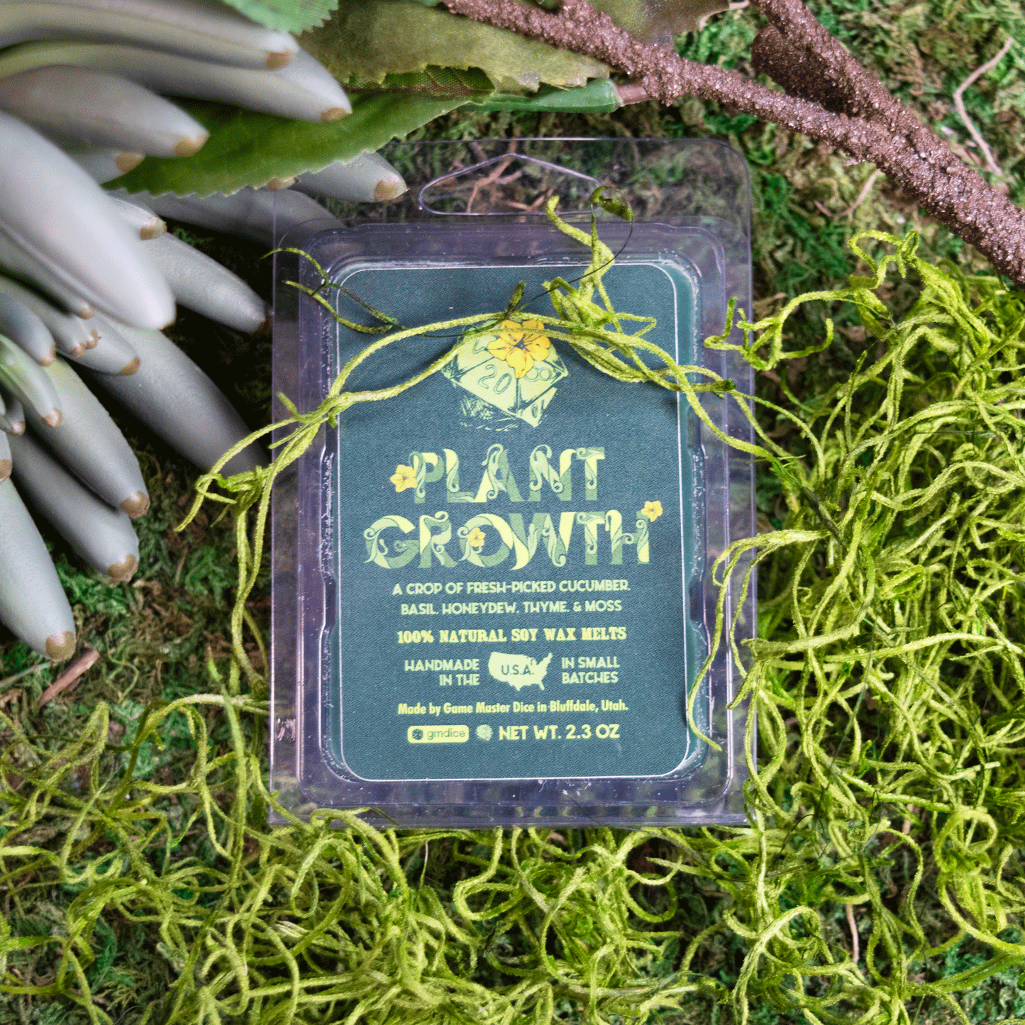 Plant Growth Gaming Candle