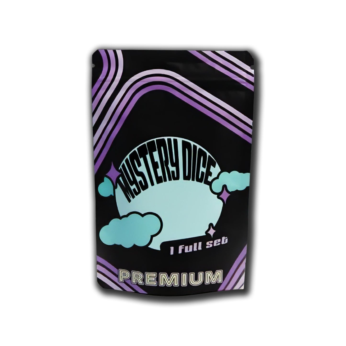 Premium Mystery Dice Set | Random 7-Piece RPG Dice with Enamel Pin & Sticker | 1985 Games