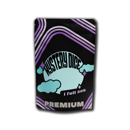 Premium Mystery Dice Set | Random 7-Piece RPG Dice with Enamel Pin & Sticker | 1985 Games