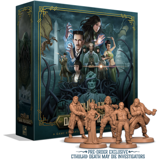 Cthulhu: Death May Die – Dark Providence Promo Investigators (Miniatures Only)