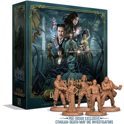 Cthulhu: Death May Die – Dark Providence Promo Investigators (Miniatures Only)