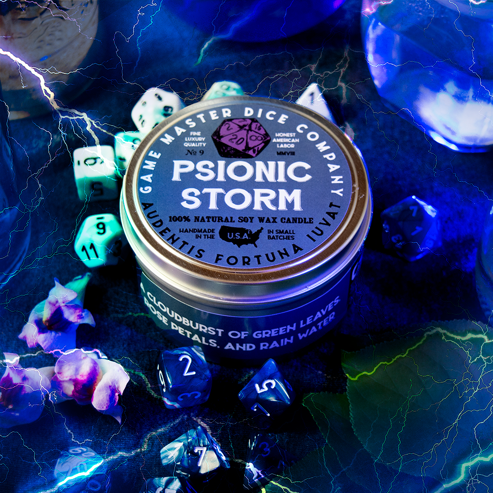 Psionic Storm Gaming Candle