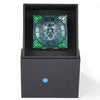 Cool Table Game Dice Spinner: 7-in-1 Metal Solid Cube Six-Sided Circular Spinning Roulette Dice