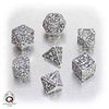 QWSSFOR02 White-Black Forest Dice Set by Q-Workshop