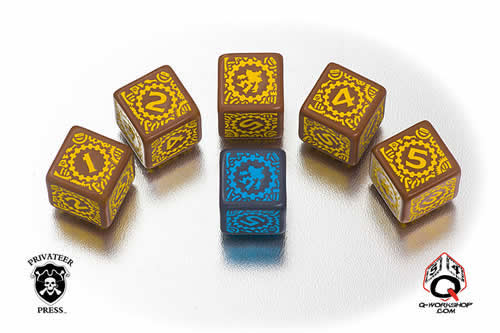 QWSSPIK02 Iron Kingdoms Full Metal Fantasy RPG Dice Q Workshop
