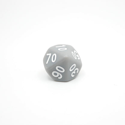 Quietus - 7 Piece DnD Dice Set | Acrylic RPG Gaming Dice