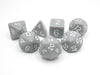 Quietus - 7 Piece DnD Dice Set | Acrylic RPG Gaming Dice