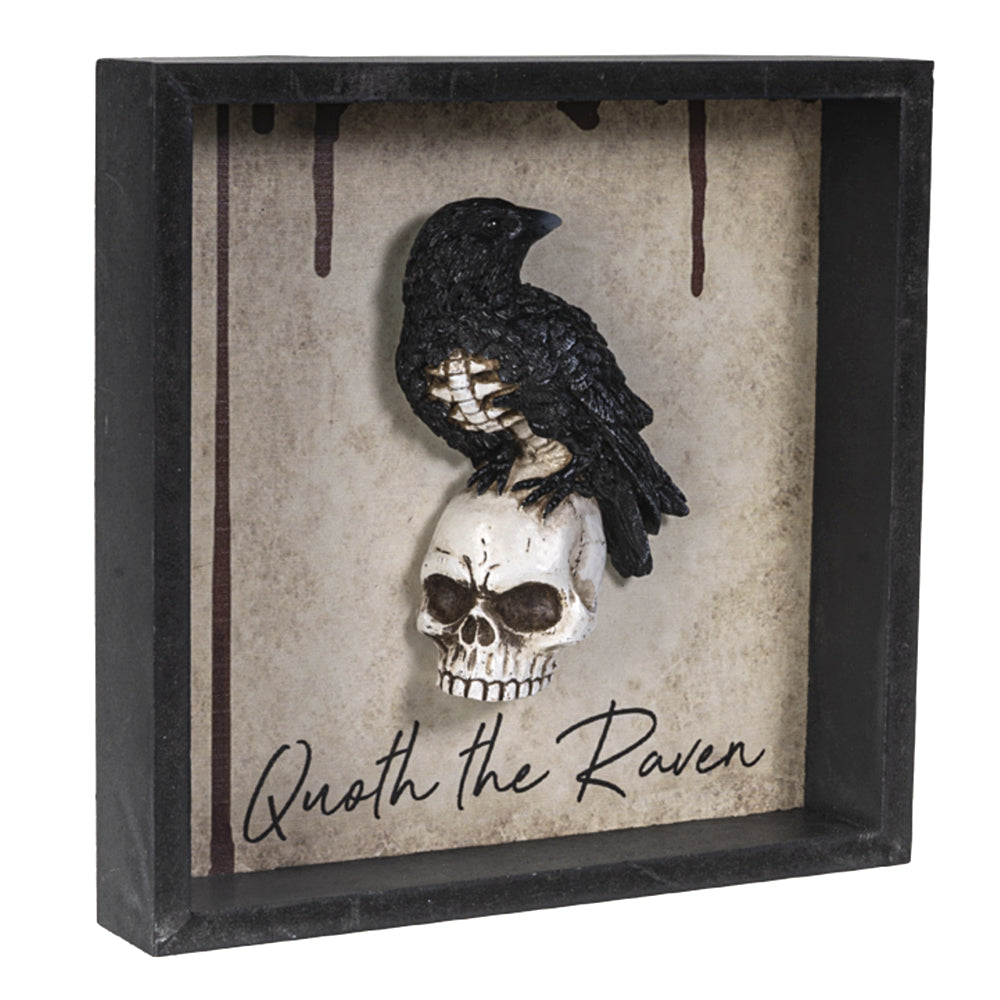 Quoth the Raven Wall Plaque