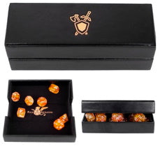 Role 4 Initiative Faux Leather Dice Box Rolling Tray Fighter