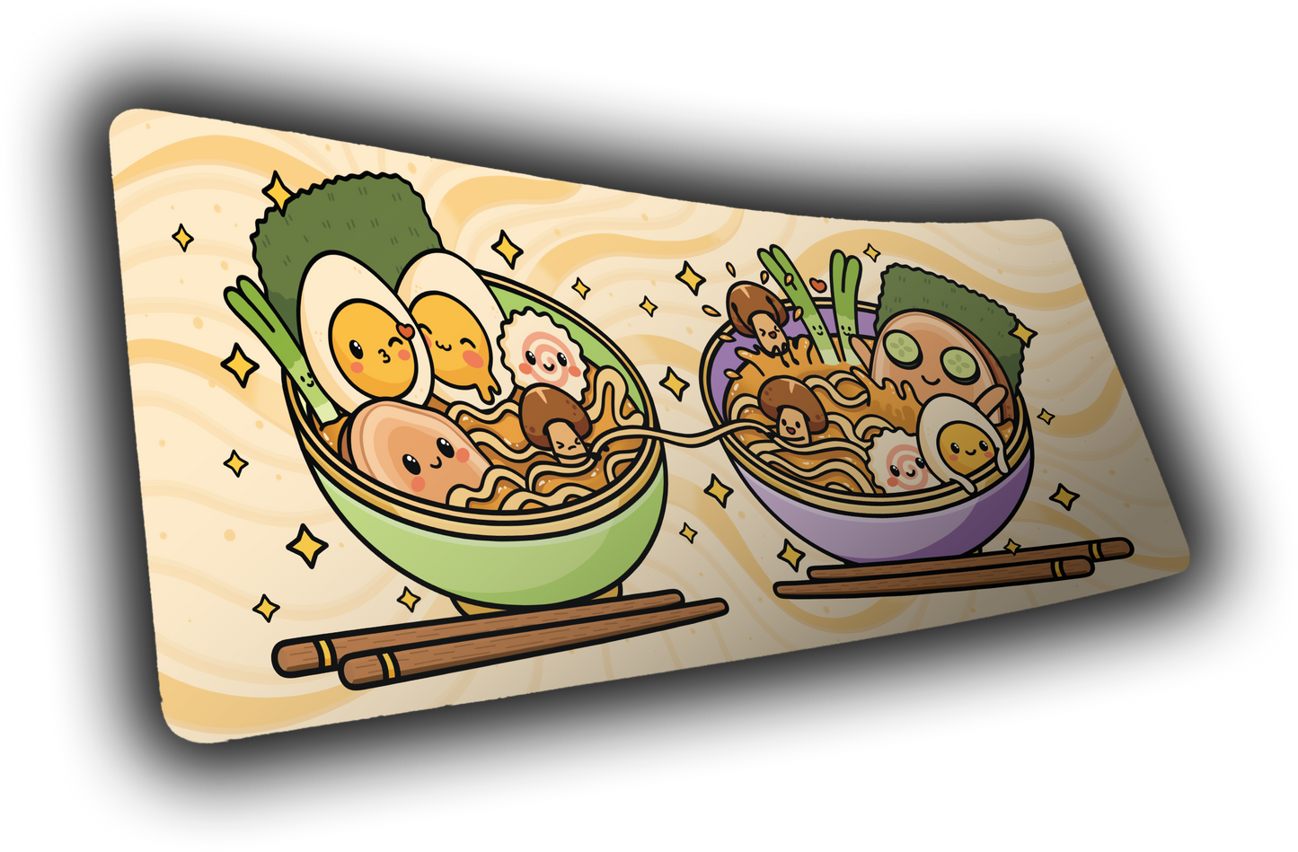 "Ramen & Friends" — Kawaii Deskmat