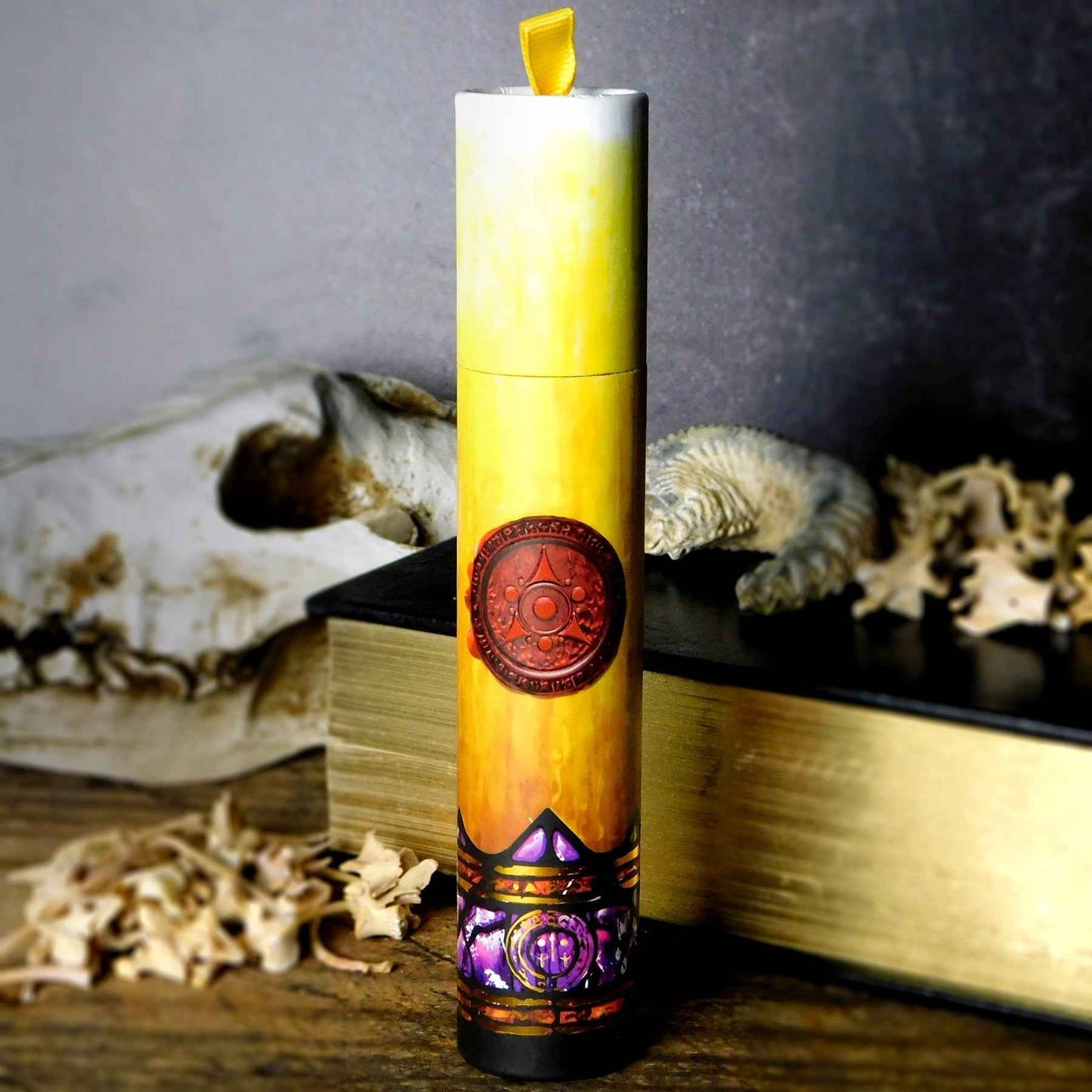 Ritual Candle Dice Tube: The Sigil of the Dream – Eldritch Dice Storage