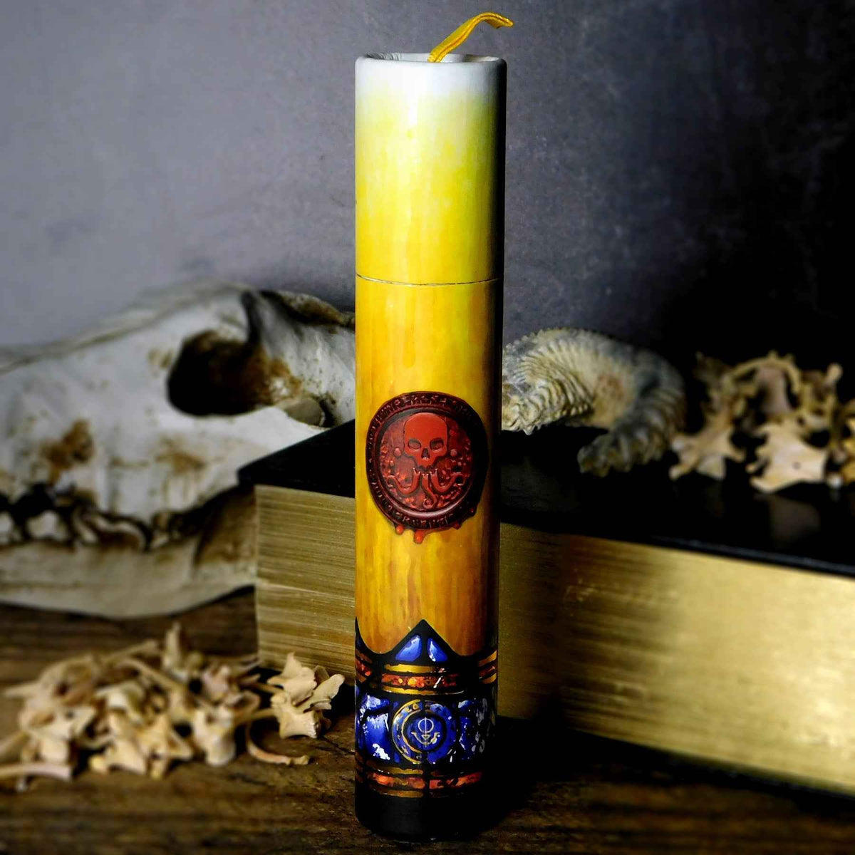 Ritual Candle Dice Tube: The Seal of Yog-Sothoth – Eldritch Dice Storage