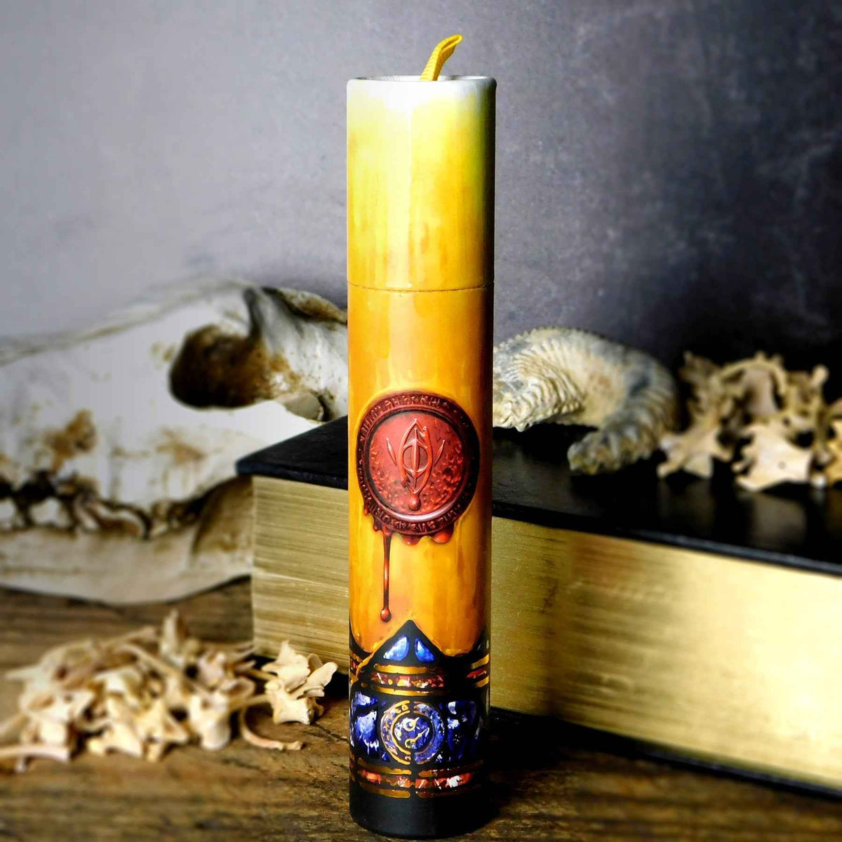 Ritual Candle Dice Tube: The Seer’s Eye – Eldritch Dice Storage