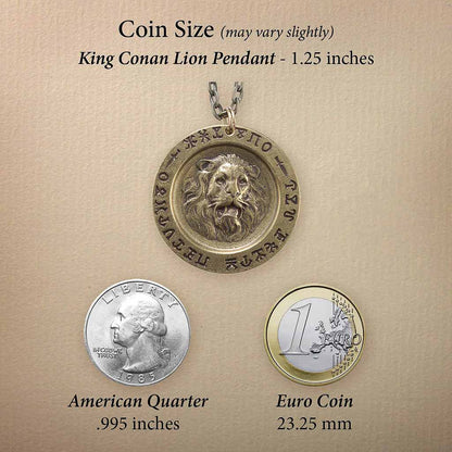 King Conan Aquilonian Luna Necklace