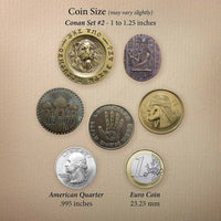Conan Set #2 - Deluxe Set of Five Coins