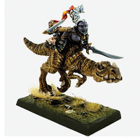 Reaper Legends: Female Dark Elf on Lizard