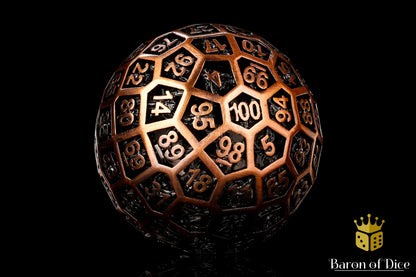Bronze D100 Metal | 1 Pc