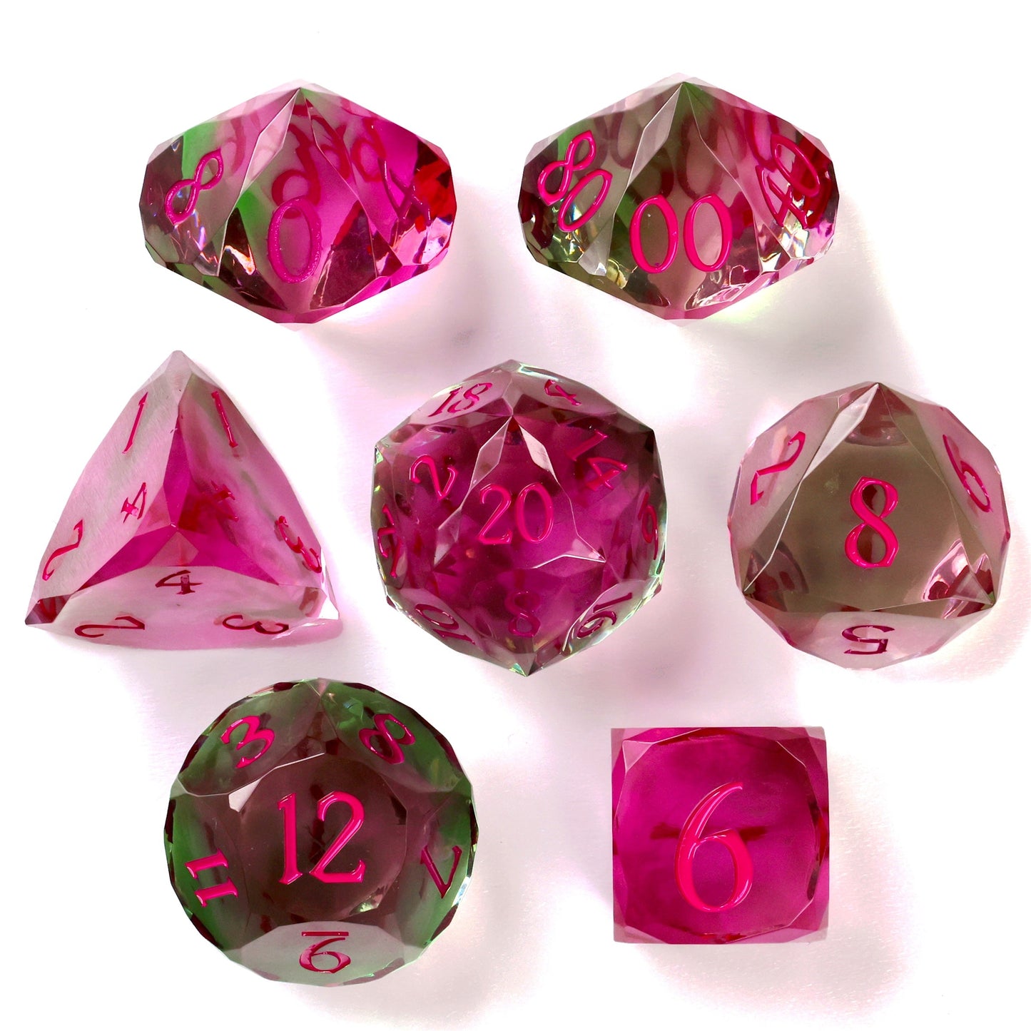 Watermelon Sugar RPG Dice Set | 7 Pieces