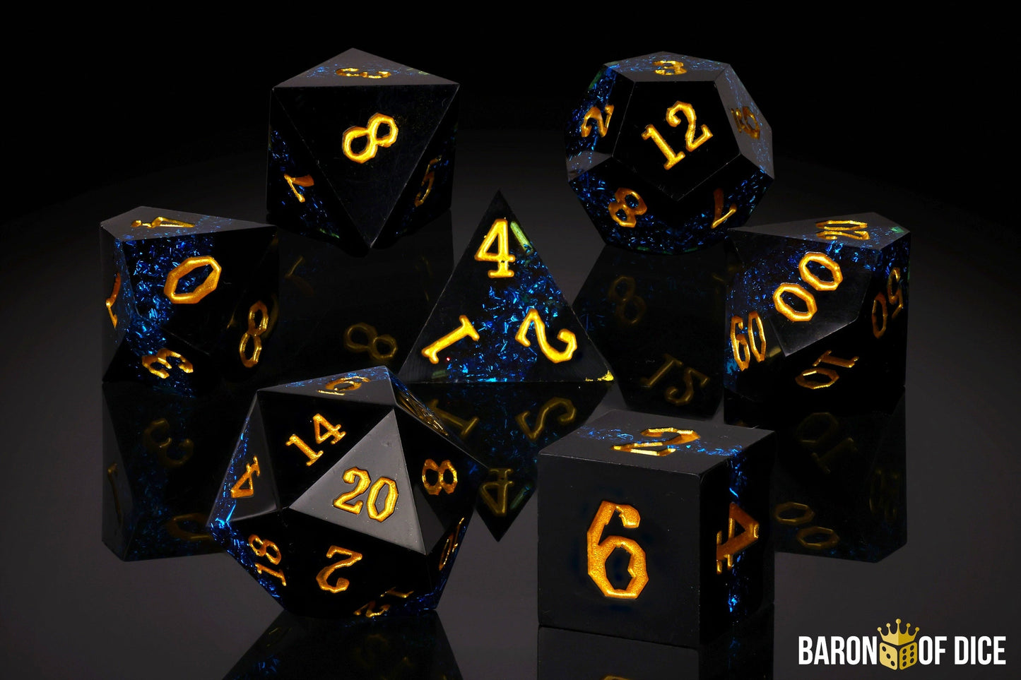 Northern Lights RPG Dice Set | 7 Pieces