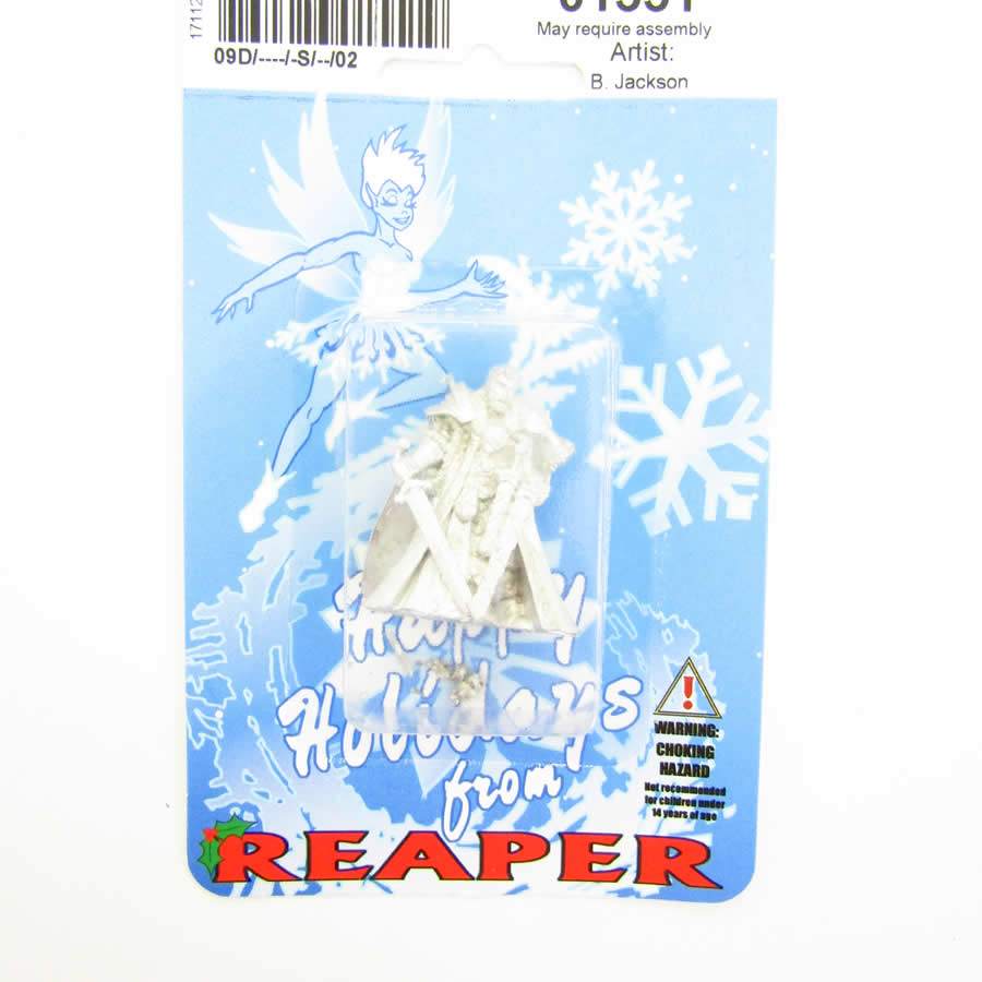 Christmas Knight Miniature 25mm Heroic Scale Special Edition Reaper Miniatures