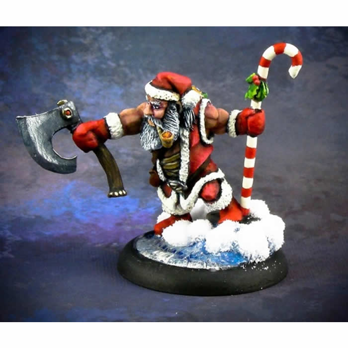Santa Dwarf 2014 Miniature 25mm Heroic Scale Special Edition Reaper Miniatures