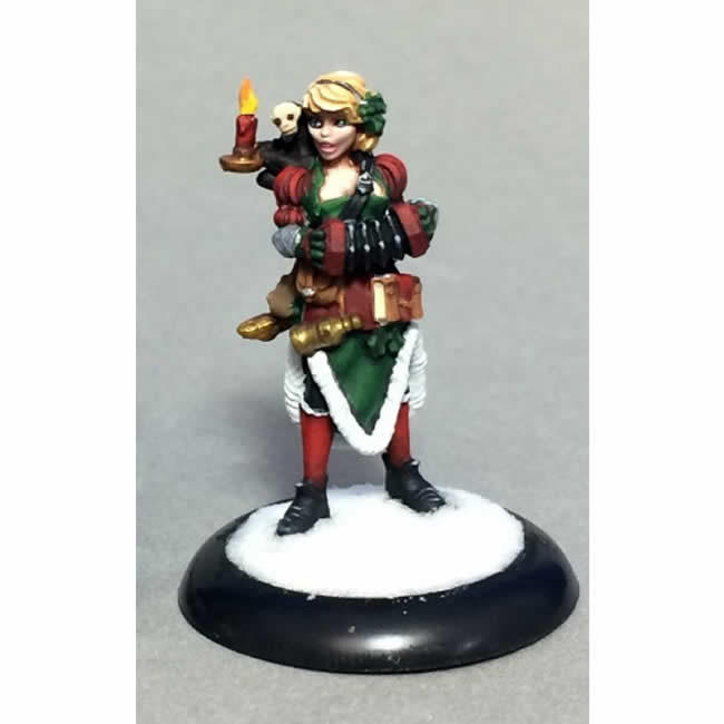 RPR01578 Carol Christmas Bard Miniature 25mm Heroic Scale