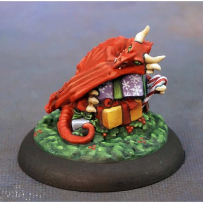 RPR01581 Christmas Dragon Hoard Miniature 25mm Heroic Scale