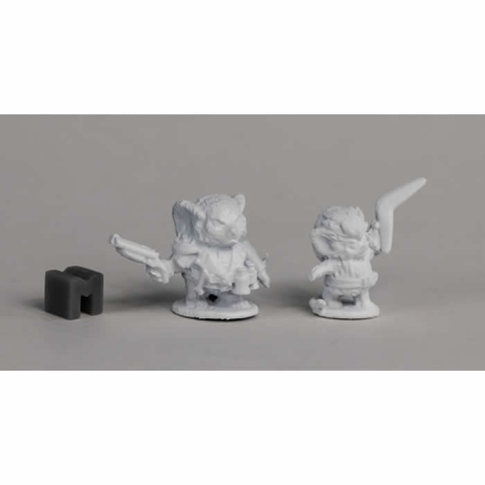 RPR01625 Mouslings Mad Mozz and Wildchild Miniature 25mm Heroic Scale