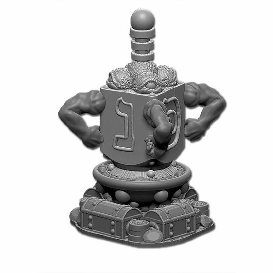 RPR01645 Dreidel Golem Miniature 25mm Heroic Scale Special Edition