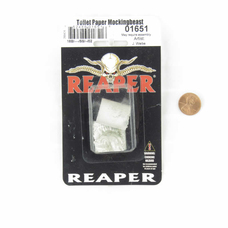 RPR01651 Toilet Paper Mockingbeast Miniature 25mm Heroic Scale Special Edition