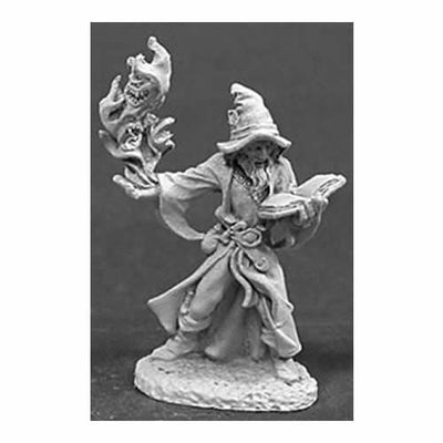 RPR02007 Domur Hunters Moon Wizard Miniature 25mm Heroic Scale