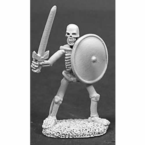 RPR02015 Skeleton Swardsman Miniature 25mm Heroic Scale Dark Heaven
