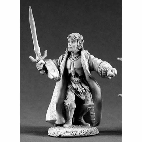 RPR02027 Dnarg The Slayer Fighter Miniature 25mm Heroic Scale