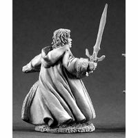 RPR02027 Dnarg The Slayer Fighter Miniature 25mm Heroic Scale