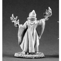 RPR02042 Merith of The Flame Wizard Miniature 25mm Heroic Scale