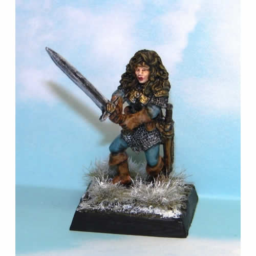 RPR02047 Samantha Of The Blade Fighter Miniature 25mm Heroic Scale