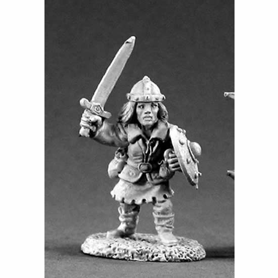 RPR02053 Rolearth Fighter Miniature 25mm Heroic Scale