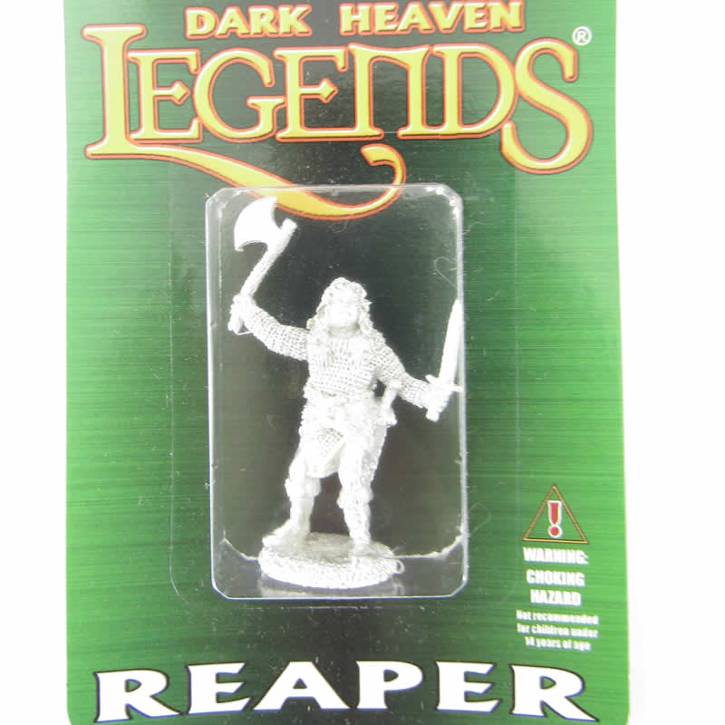 RPR02073 Jon Longshanks Barbarian Miniature 25mm Heroic Scale
