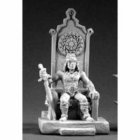 RPR02082 King Angus Stormhand Barbarian Miniature 25mm Heroic Scale