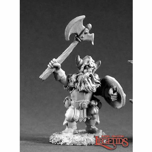 RPR02084 Dain Deepaxe Fighter Miniature 25mm Heroic Scale