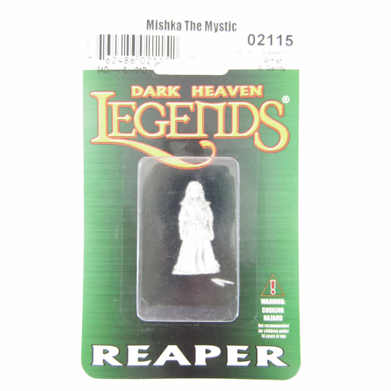 RPR02115 Mishka The Mystic Sorceress Miniature 25mm Heroic Scale