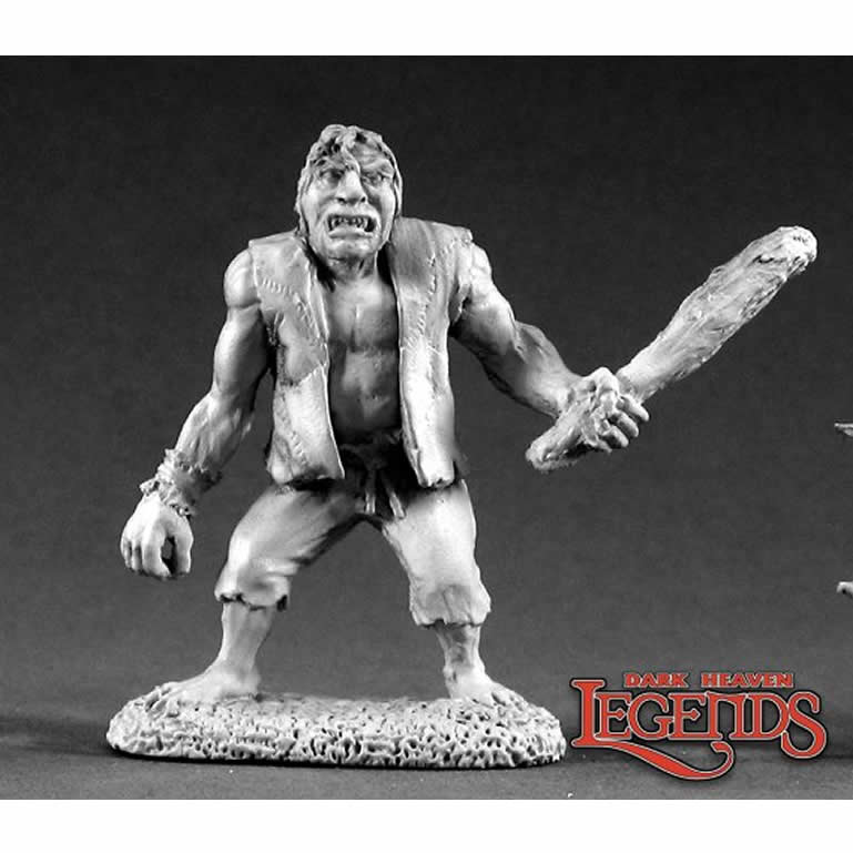 RPR02117 Hill Troll Monster Miniature 25mm Heroic Scale Dark Heaven