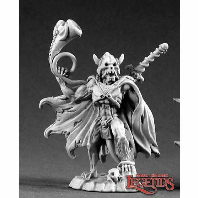 RPR02118 Lythkorr Herald Of War Demon Miniature 25mm Heroic Scale